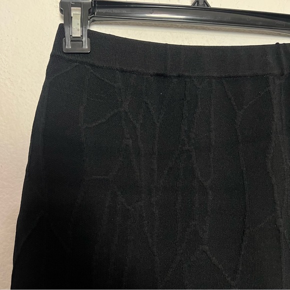 Jonathan Simkhai black bandage knit bodycon midi skirt Size Medium - Picture 4 of 6